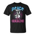 Funny Peace Out 5Th Grade Shirt First Last Day Of School Unisex T-Shirt