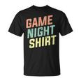 Game Night Boardgaming | For Boardgamers Unisex T-Shirt