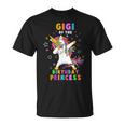 Gigi Of The Birthday Princess Lustiges Einhorn Dab-Geschenk T-Shirt