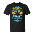 Girls Trip 2023 Bahamas Hawaii Beaches Booze And Besties Unisex T-Shirt