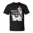 Grampy Lama Passender Familien-Weihnachts-Pyjama Geschenke T-Shirt