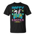 Happy Easter Day Gamer Video Game Rabbit Bunny Gamer Eggs Unisex T-Shirt