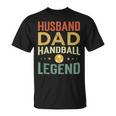 Herren Handball Legende & Vater Retro T-Shirt, Perfekt für Spieler