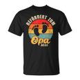 Herren Schwangerschaft 2022 Werdender Opa T-Shirt