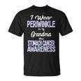 I Wear Periwinkle For Grandma Stomach Cancer Awareness Unisex T-Shirt