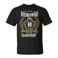 Its A Bienkowski Thing You Wouldnt Understand Shirt Bienkowski Family Crest Coat Of Arm Unisex T-Shirt