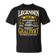 Legenden 1953 November Geburt, 70. Lustiges Geburtstag T-Shirt