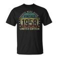 Legenden 1958 Geburtstag T-Shirt, Perfektes Geschenk zum 65. für Männer