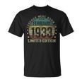 Legenden Feb 1933 Geburtstag Shirt, 90 Jahre Retro T-Shirt