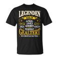 Legenden Sind Im April 1953 Geboren 70 Geburtstag Lustig T-Shirt