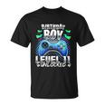 Level 11 Unlocked Video Game 11Th Birthday Gamer Gift Boys Tshirt Unisex T-Shirt