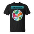 Meowcrobiology Cat Meow Microbiology Science Bacteriology Unisex T-Shirt