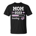 Mom 2023 Expectant Mother 2023 Pregnancy Announcement Gift For Womens Unisex T-Shirt