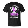 My Favorite Soccer Player Calls Me Grandma Gift For Womens Unisex T-Shirt