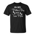 My First Mothers Day As A Twin Mom Mothers Day Twin Mommy Gift For Womens Unisex T-Shirt
