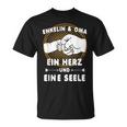 Oma Und Enkelin Ein Herz Und Eine Seele Oma T-Shirt