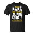 Papa von Mädchen T-Shirt, Lustiges Geburtstagsgeschenk für Väter