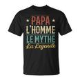 Papa Zum Vatertag Geschenk Für Papa Geburtstag Vater V2 T-Shirt