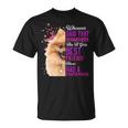 Pomeranian Are A Girls Best Friend Funny Dog Mother Mama Mom Unisex T-Shirt