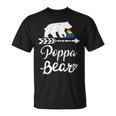 Poppa Bear Lgbt Lgbtq Rainbow Pride Gay Lesbian Unisex T-Shirt