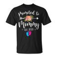 Promoted To Mommy Est 2023 Mom Pregnancy Announcement T-Shirt