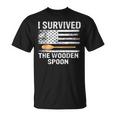 Proud Adult Spoon Survivor I Survived The Wooden Spoon Unisex T-Shirt