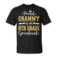 Proud Grammy Of 2023 8Th Grade Graduate Middle School Family Unisex T-Shirt