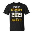 Proud Grandpa Of A 2019 Graduate Funny T-Shirt Fathers Day Unisex T-Shirt