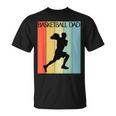 Retro Vintage Basketball Dad Coach Fathers Day Basketball T-shirt