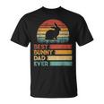 Retro Vintage Best Bunny Dad Ever Animals Lover T-Shirt