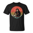 Retro Vintage Chimpanzee Monkey Wild Forest Animal Unisex T-Shirt