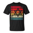 Retro Vintage Shalom Jewish Star Of David Hanukkah Chanukah T-Shirt