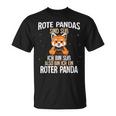 Rote Pandas Sind Süß Roter Panda T-Shirt