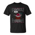 Santa Claus Is Coming Thats What She Said Christmas Ugly Unisex T-Shirt