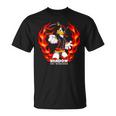 Shadow Red Flame The Hedgehog Unisex T-Shirt