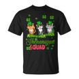 Shenanigan Squad St Patricks Day Leprechaun Cat Lover T-shirt