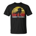 Sobrietysaurus - Sober Sobriety Anniversary Recovery Aa Na Unisex T-Shirt