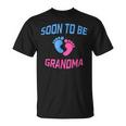 Soon To Be Grandma With Baby Footsteps Unisex T-Shirt