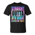 Straight Outta 8Th Grade Class Of 2023 Eighth Graduation Unisex T-Shirt