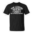 The Legend Has Retired 2023 Cool Retirement 2023 Doctor Dad Unisex T-Shirt