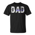 Thin Blue Line FlagShirts Dad Police Gifts Fathers Day Unisex T-Shirt