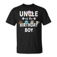 Uncle Of The Birthday Boy Dog Lover Party Puppy Theme Unisex T-Shirt