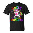 Uncle Of The Birthday Princess Girl Dabbing Unicorn Unisex T-Shirt