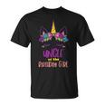 Unicorn Uncle Birthday Girl Party Family Matching Gift Men Gift For Mens Unisex T-Shirt