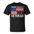 Usa United States Military Family Proud Son Of A Veteran T-Shirt