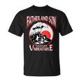 Vater Und Sohn Papa Spruch Anime Japan Geschenk Geburtstag T-Shirt