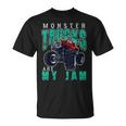 Vintage Monster Truck Retro Style Monster Truck Are My Jam Unisex T-Shirt