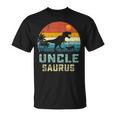 Vintage Unclesaurus Fathers DayRex Uncle Saurus Men Dad Unisex T-Shirt