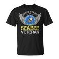 Vintage United States Navy Seabee Veteran Gift Us Military Unisex T-Shirt