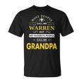 Warren Name Gift My Favorite People Call Me Grandpa Gift For Mens Unisex T-Shirt